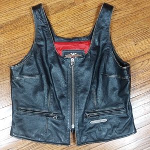 HARLEY DAVIDSON WOMEN'S LEATHER VEST